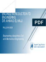 Civil and Biomedical Engineering
