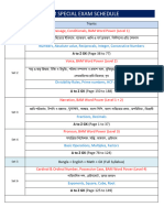 Bam Exam Schedule 2023 24