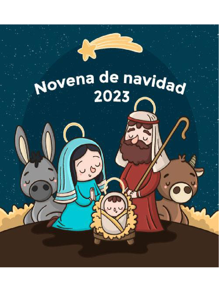 NOVENA DE NAVIDAD 2023 PDF Navidad Oración