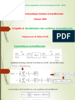 Chapitre 3-Modélisation Des Systèmes Échantillonnés