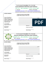 Formulir Pendaftaran SMPIT Docx1