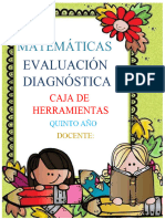 5to Matemáticas Evaluación Diagnóstica-1