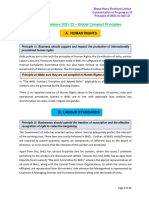 BHEL's Communication On Progress For 10 Principles of UNGC For 2021 22