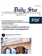 Haque (2021) - Creating A Modern and Diverse Capital Market in Bangladesh - The Daily Star