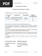 ORGB60390 BE HF2361IBM - Individual Assessment