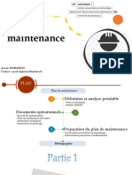 Plan de Maintenance