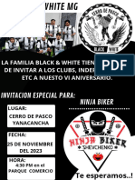 Invitacion Ninja Biker