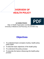 Overview of Health Policy - Phuoc - Dec 15, 2023