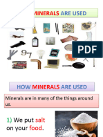 How Minerals Used and Rocks