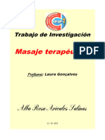 Trabajo Investigacion Masaje Terapeutico