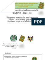 Directiva Permanente 005 de 2018