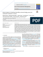 Recent Progress in Integrated Fixed-Film Activated Sludge Process For Wastewater Treatment-A Review