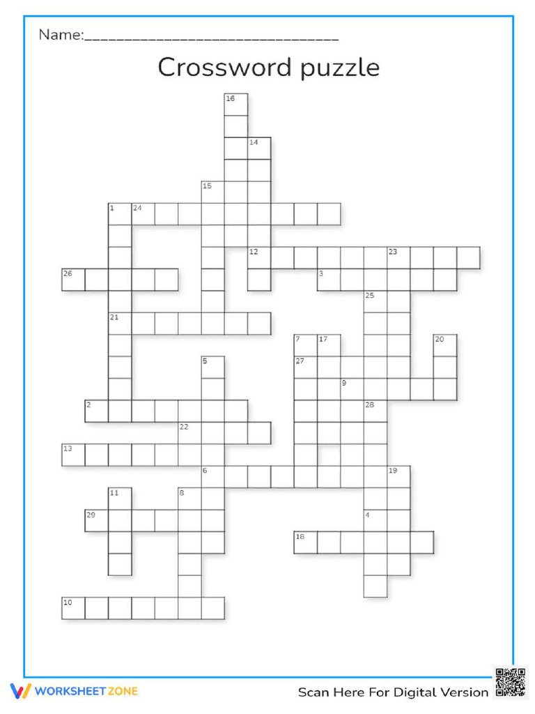 Crossword PDF