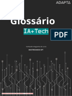 GLOSSARIO DE IA e TECNOLOGIA - MASTERIZANDO CHAT GPT
