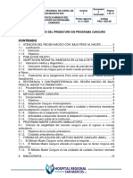 Protocolo Manejo Prematuro Programa Canguro - 1663277855