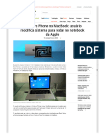 Windows Phone No MacBook Usuário Modifica Sistema para Rodar No Notebook Da Appl