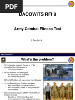 Army Combat Fitness Test