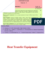 Heat Transfer Equipment