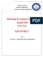 Autocad-Lecture 2