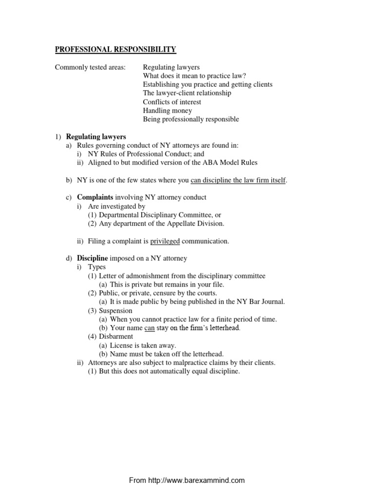 Professional Responsibility Pdf Lawyer Confidentiality