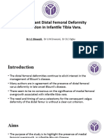 Concomitant Distal Femoral Deformity Correction in Infantile Tibia