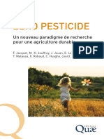 Zéro Pesticide Un Nouveau Paradigme de Recherche Pour Une Agriculture Durable (Florence Jacquet, Marie-Hélène Jeuffroy Etc.) @le Chat