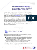 GovStack Definitions Understanding The Relationship Between Digital Public Infrastructure, Building Blocks & Digital Public Goods