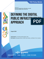 Defining The Digital Public Infrastructure Approach