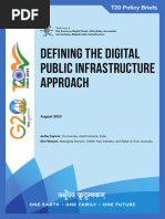 Defining The Digital Public Infrastructure Approach