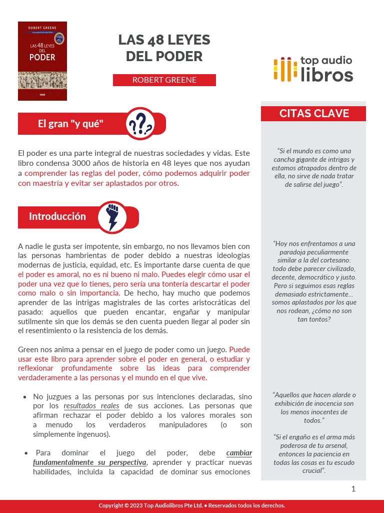 48 Leyes Del Poder Resumen - 1716211451