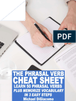 The Phrasal Verb Cheat Sheet