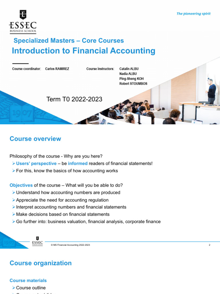 2022-23 Financial Accounting Notes | PDF | Finance & Money Management
