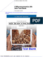 Principles of Microeconomics 8th Edition Mankiw Test Bank