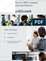 Growth Studies of A SME Company From A Technical and Business Perspective Internship at SPEX GMBH Draft-2