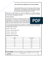 Determinación de Cloro en H2O Con Patrón