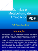 1química e Metabolismo de Aminoácidos - Max