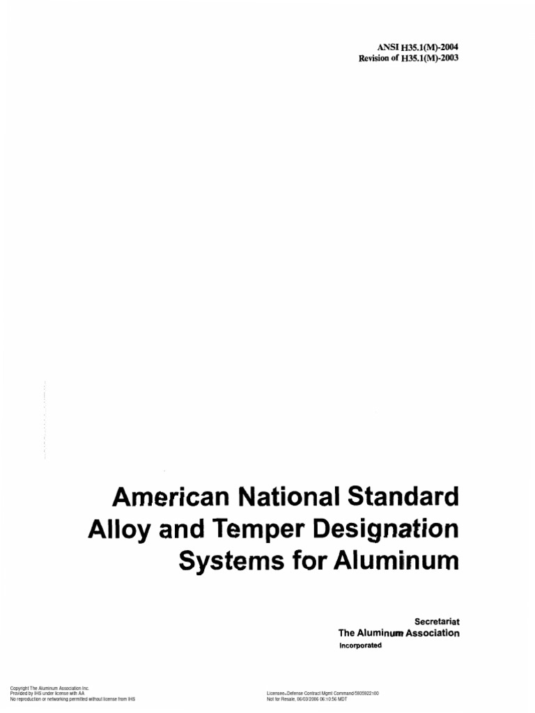 Aluminum Temper Designation System – TUGY