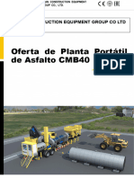 Oferta Planta Asfaltica CMB40