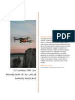 Fotogrametría Con Drones para Patrullaje de Barrios Inseguros