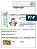 Atividade de Matemática - 9