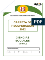 Carpeta Recuperación CC - Ss. 3°-Pmu-2022-Rocio Castañeda V