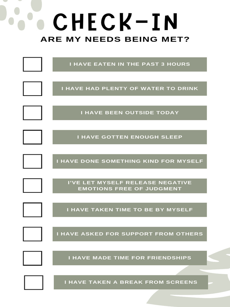 check in list PDF