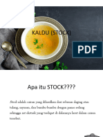 Materi 1. Kaldu (Stock)