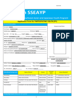 47th SSEAYP Application Form - Participating Youth 2023