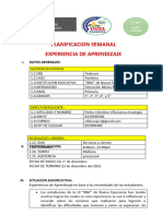 Informe, Labores Noviembre