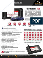 Hoja Tecnica Thinkcheck M70