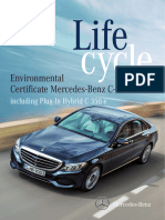 Daimler Environmental Certificate MB C Class