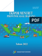 Ekspor Menurut Provinsi Asal Barang 2022