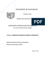 PDF Practica 1 Balance de Materia en Estado No Estacionario Compress