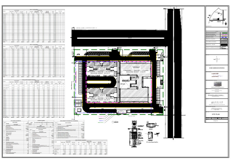 01 - PH 2 - SITE PLAN-Site Plan | PDF | Basement | Building Materials